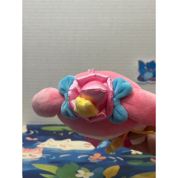 Sanrio Magician My Melody Plush Keycahin Key Chain Clip on Charm - Picture 5 of 8